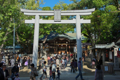 お百度詣りで有名 石切劔箭神社 ぐるり生駒山系